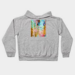 Dreamy multicoloured  cubist abstract Kids Hoodie